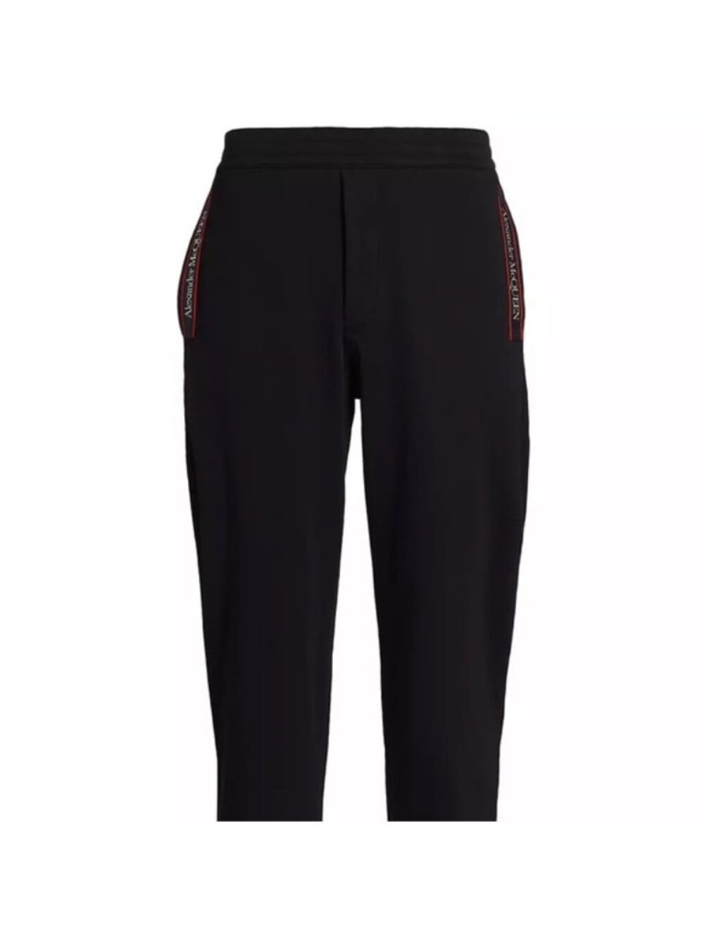 Alexander McQueen Logo Tape Joggers Black Men’s XS